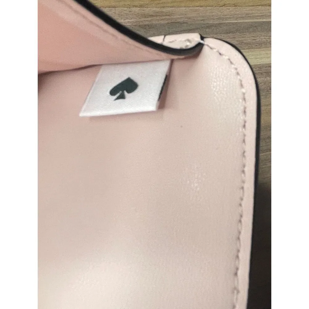 Kate Spade Frosty Penguin Leather‎ Passport Holder Travel Wallet Multi